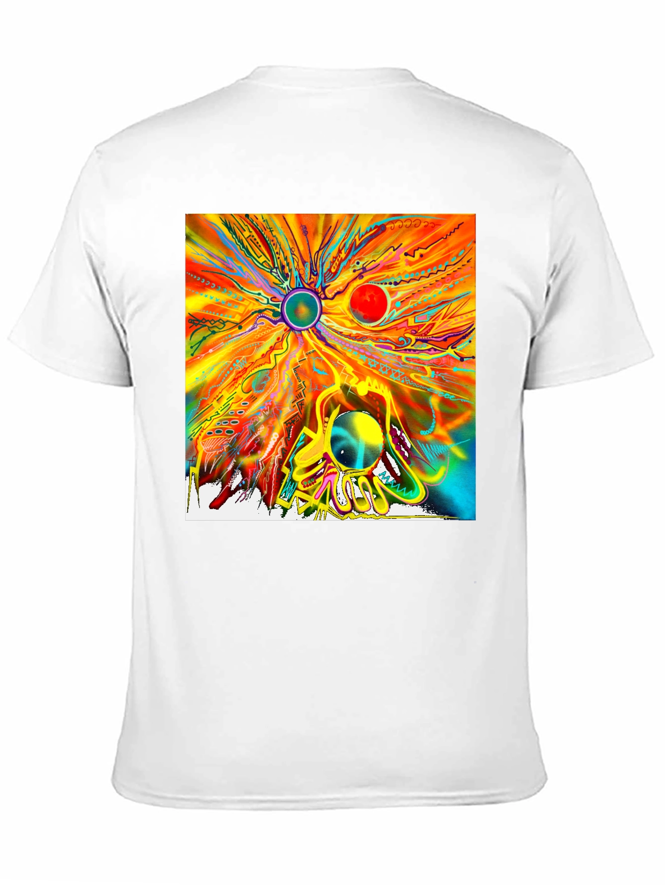 Abstract Art Graphic T-Shirt - Unique Design Tee