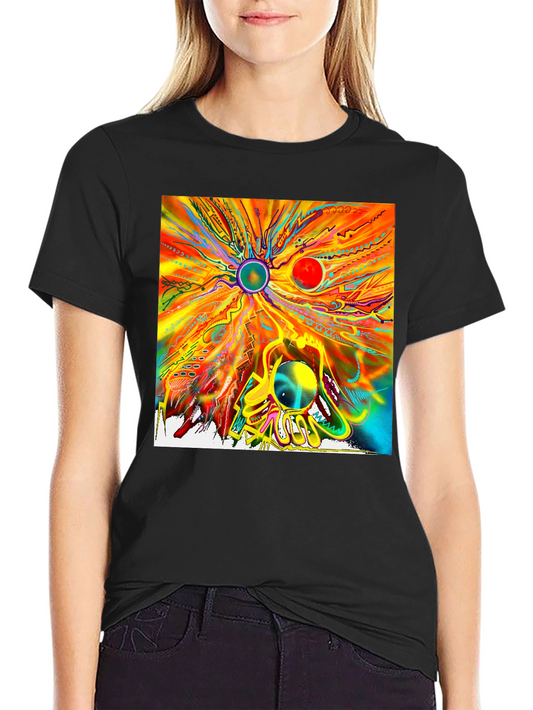 Abstract Art Graphic T-Shirt - Unique Design Tee
