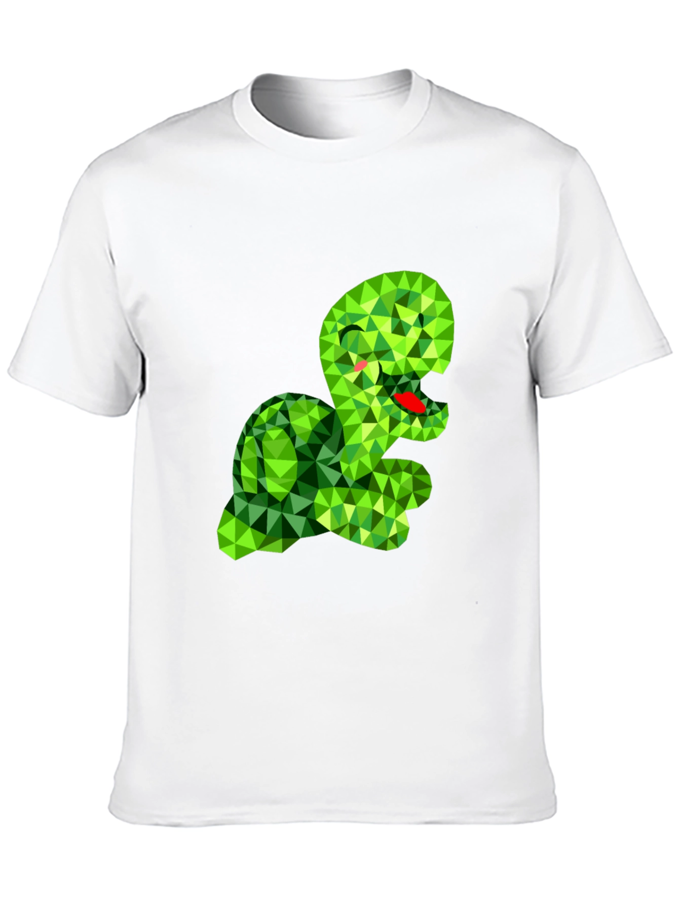 Geometric Turtle Graphic Tee - Unique Style
