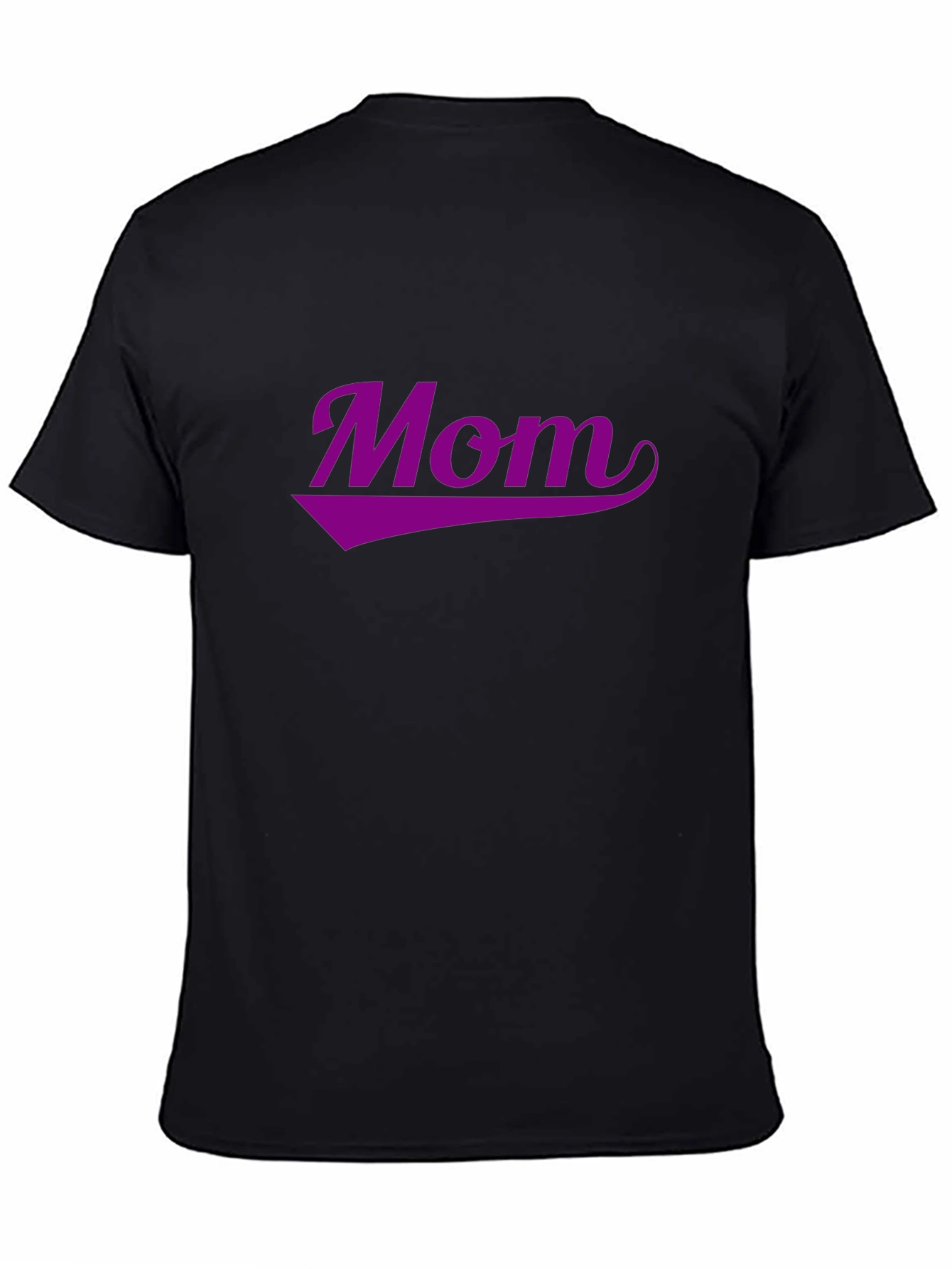 Stylish Mom Graphic Tee - Black Casual T-Shirt