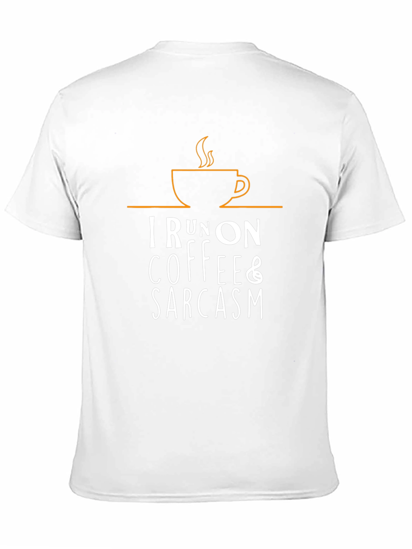 I Run on Coffee and Sarcasm Graphic Tee