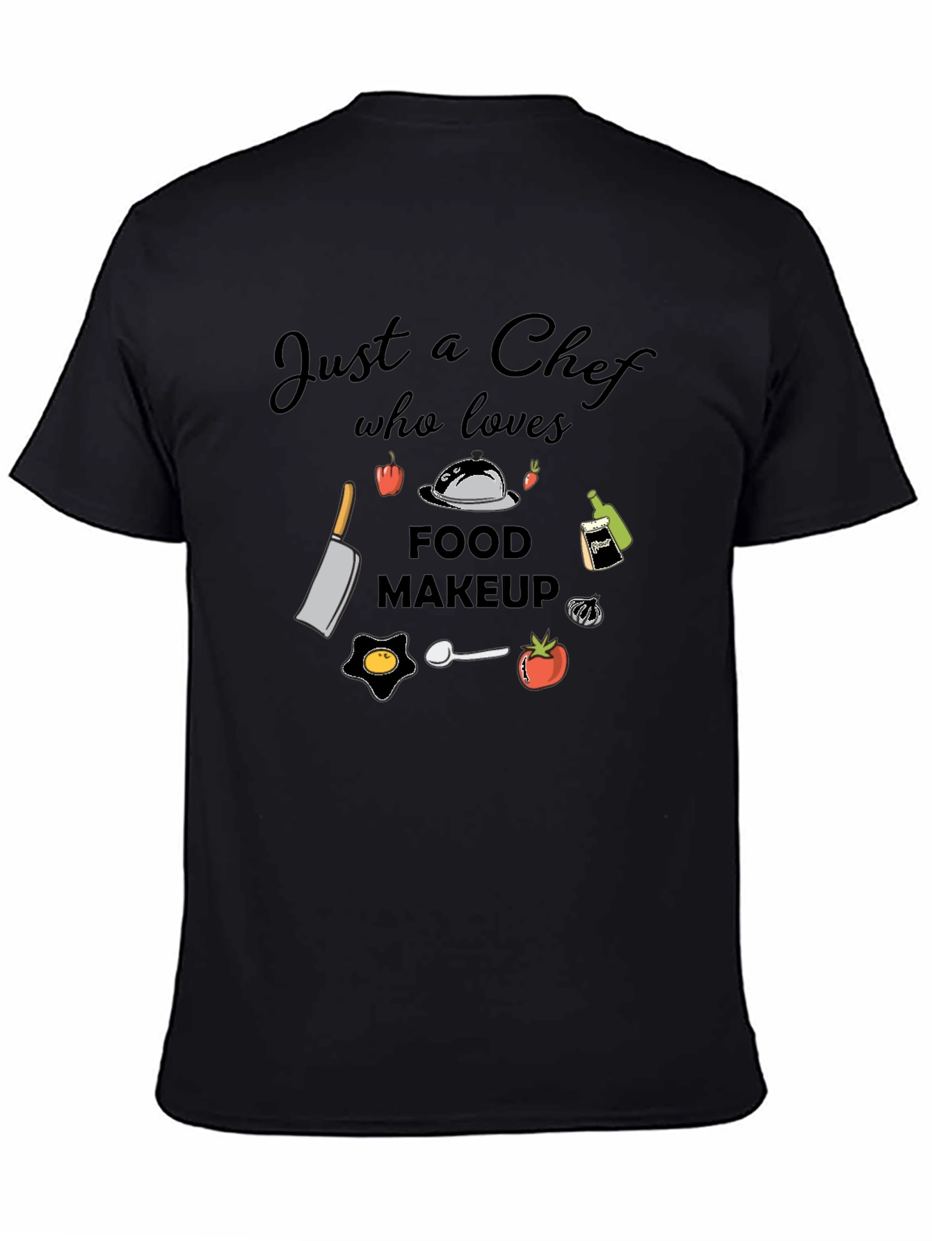 Chef Food Makeup T-Shirt