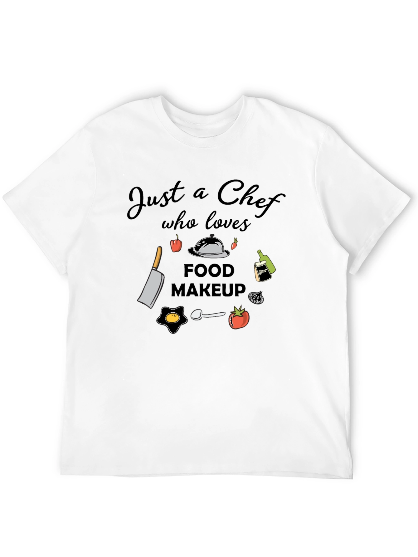 Chef Food Makeup T-Shirt