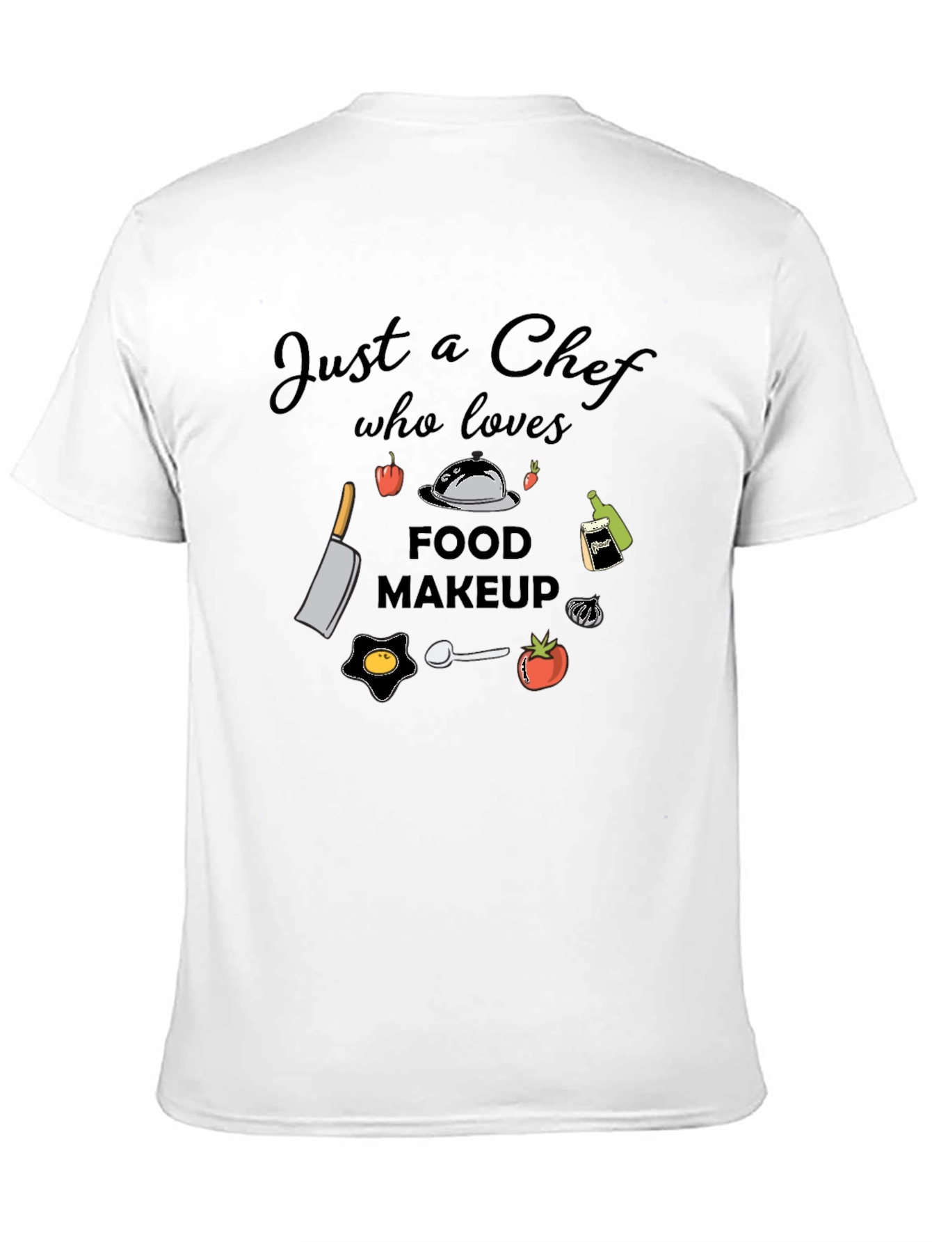 Chef Food Makeup T-Shirt