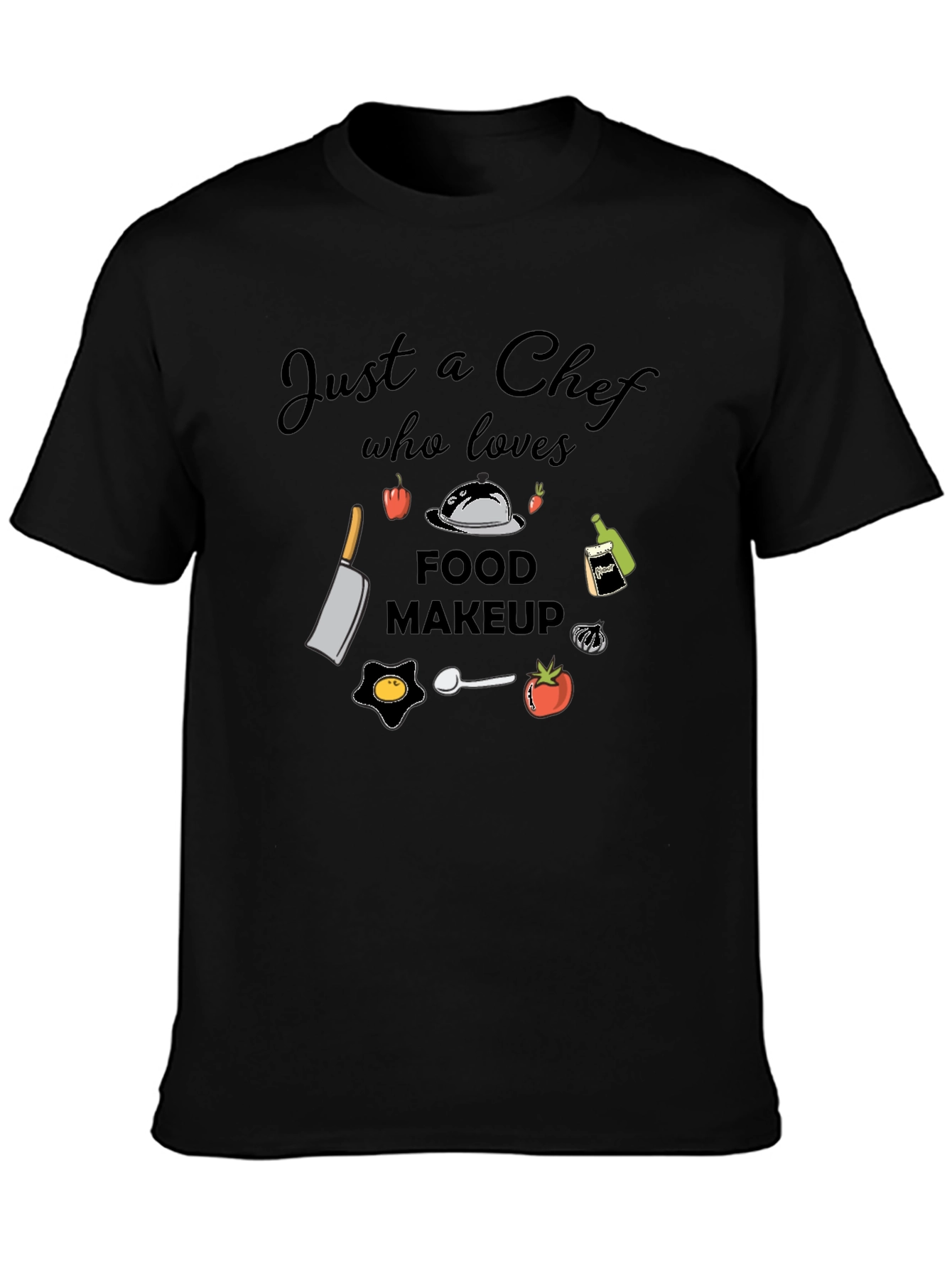 Chef Food Makeup T-Shirt