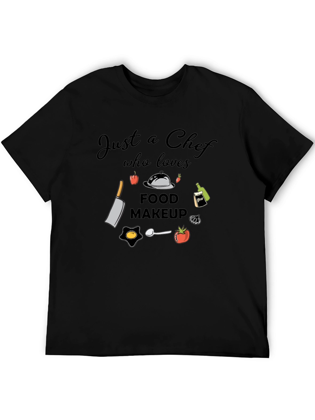Chef Food Makeup T-Shirt