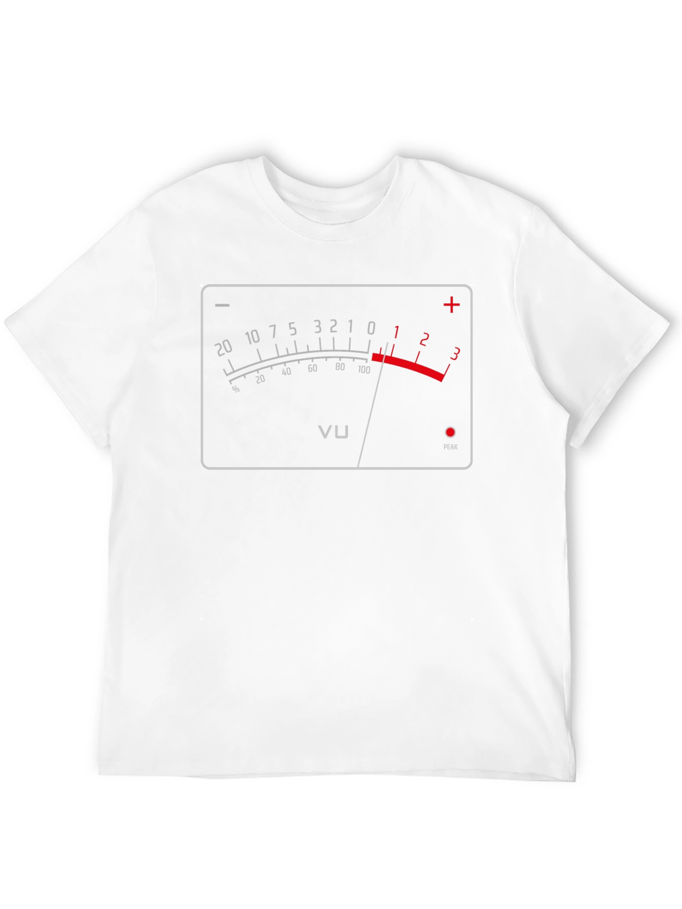 VU Meter Graphic T-Shirt