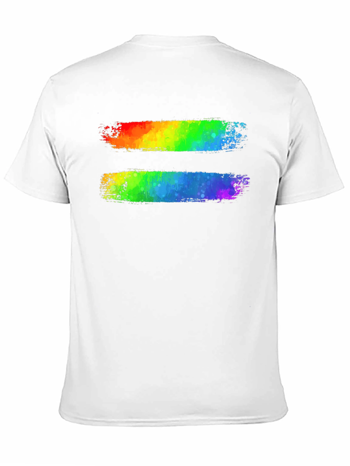 Equality Rainbow Brushstroke Tee