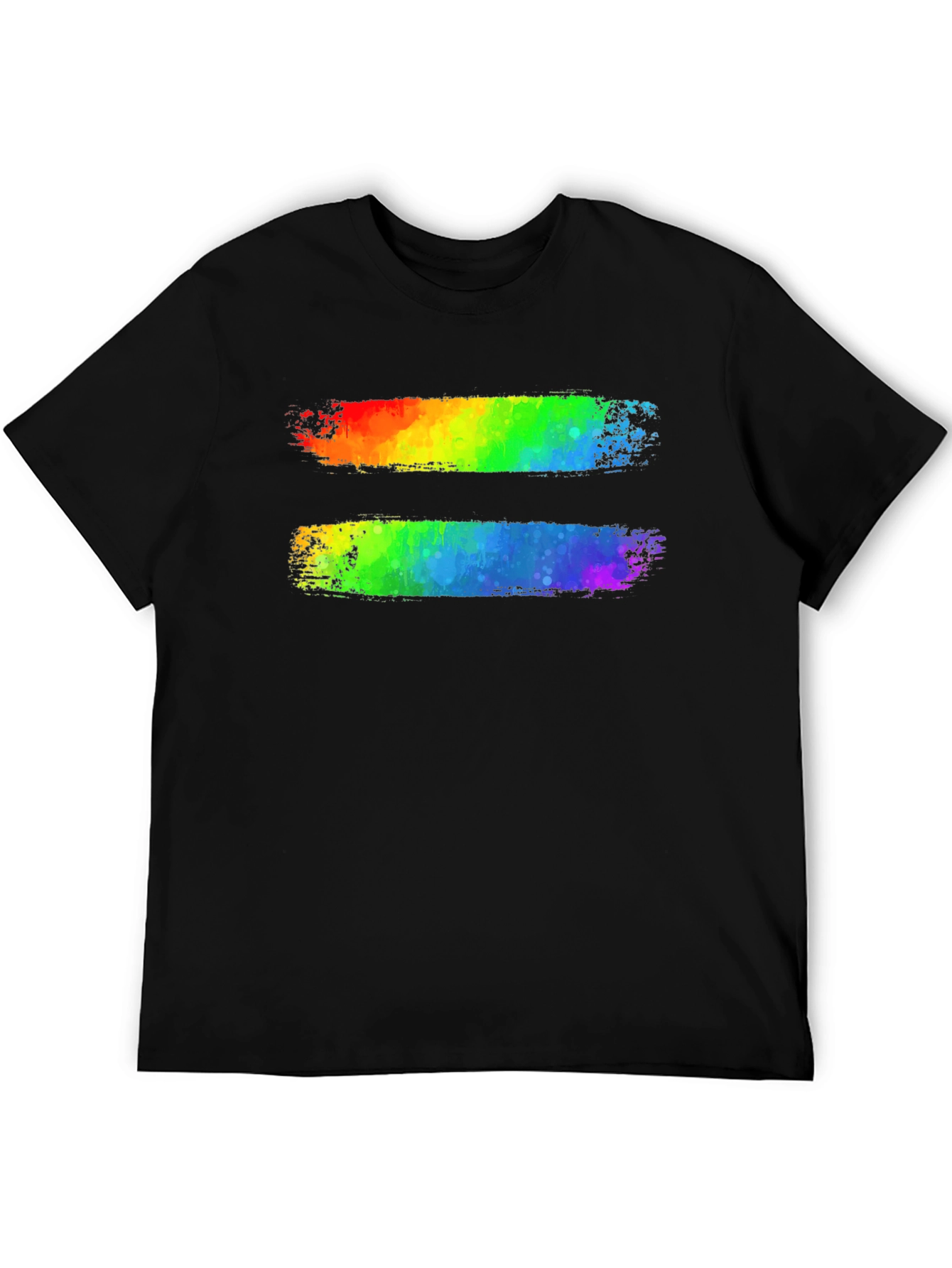 Equality Rainbow Brushstroke Tee