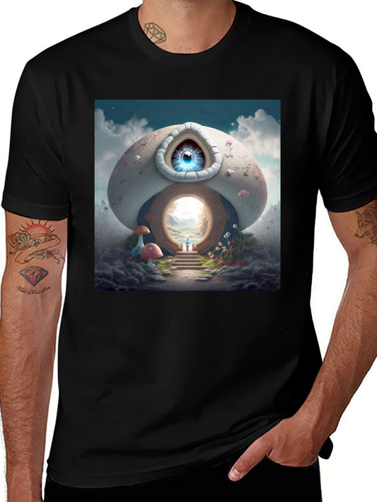 Eye Portal T-Shirt - Unique Fantasy Graphic Tee