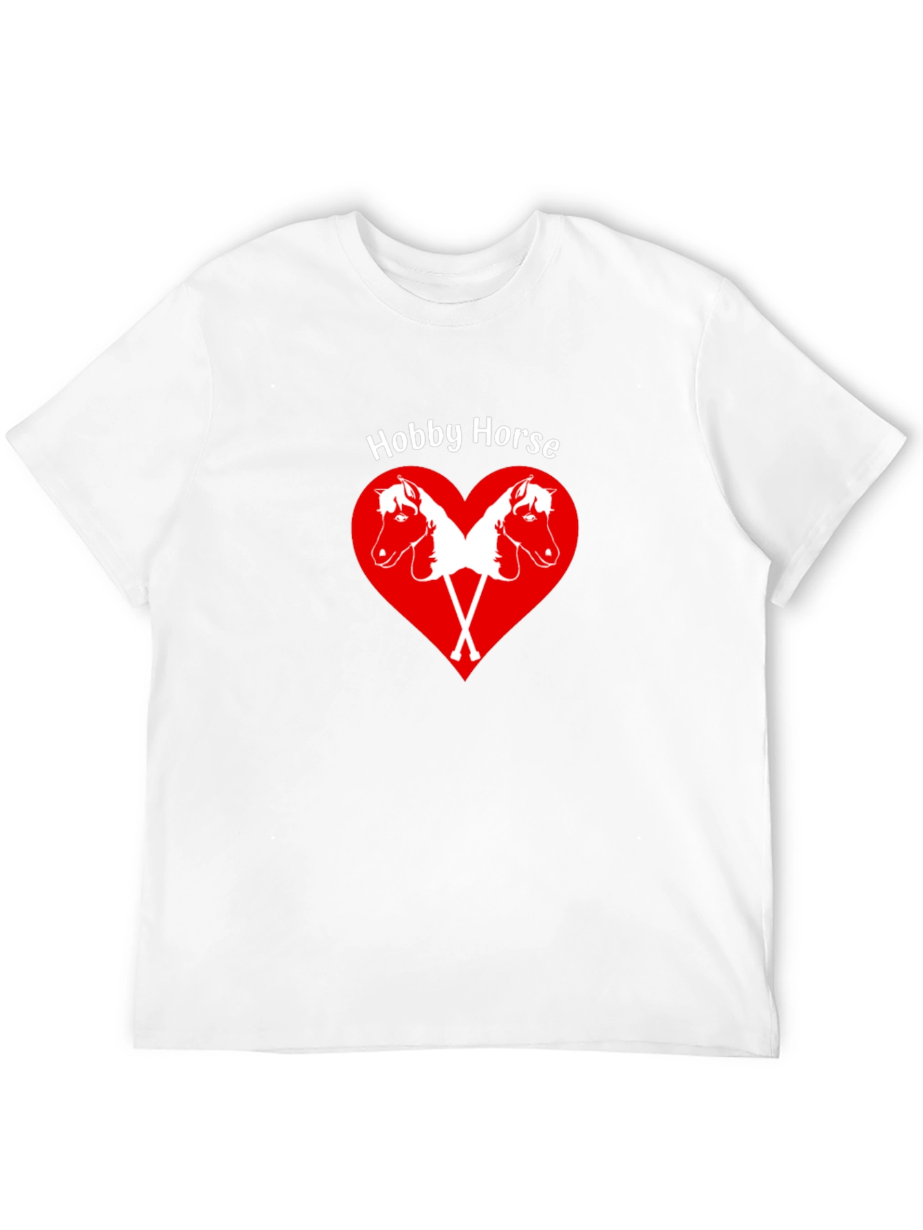 Hobby Horse Heart Graphic T-Shirt