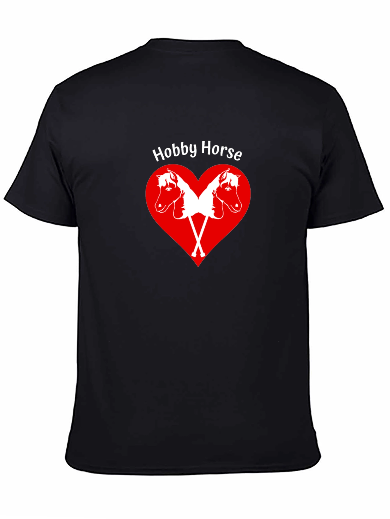 Hobby Horse Heart Graphic T-Shirt