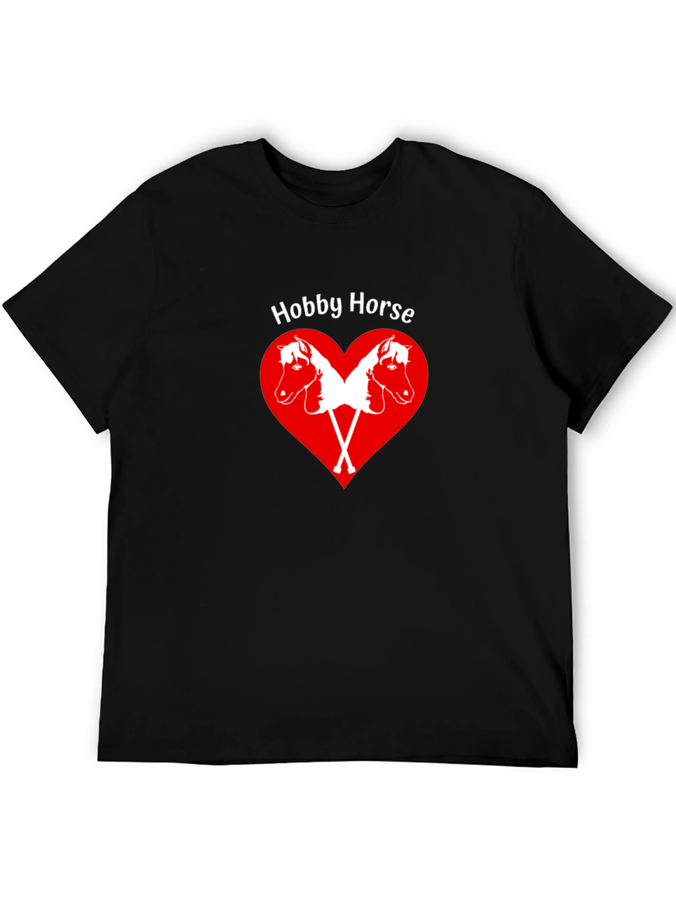 Hobby Horse Heart Graphic T-Shirt