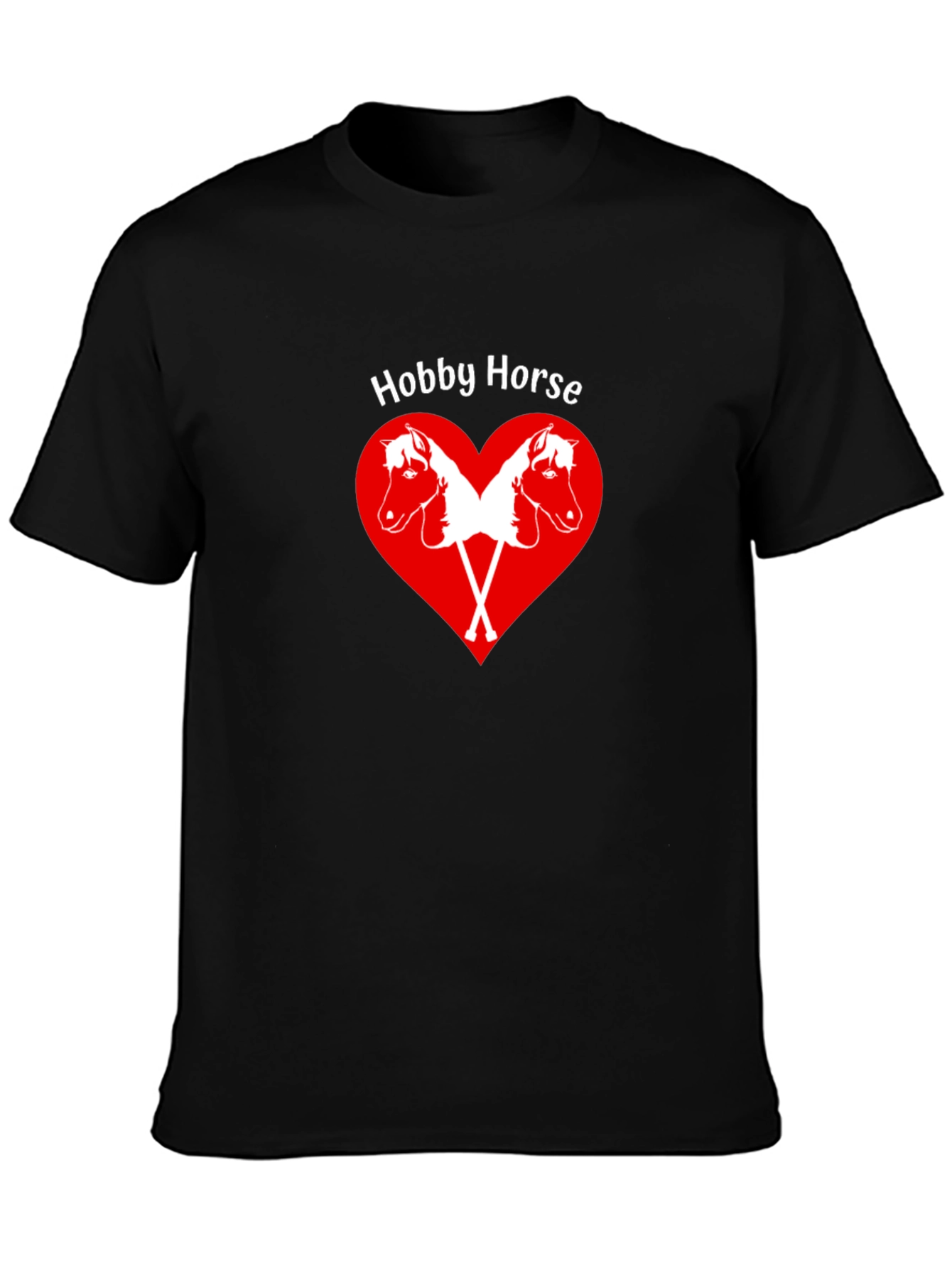 Hobby Horse Heart Graphic T-Shirt
