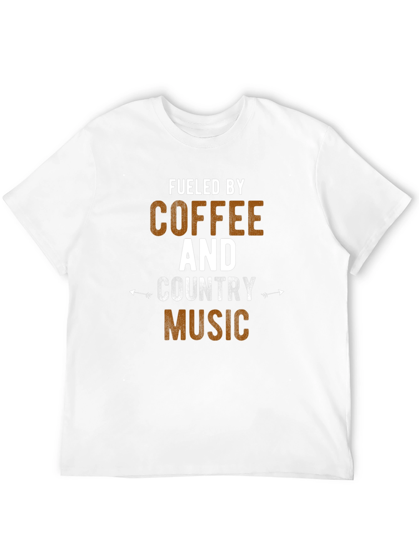 Fueled By Coffee and Country Music Graphic T-Shirt
