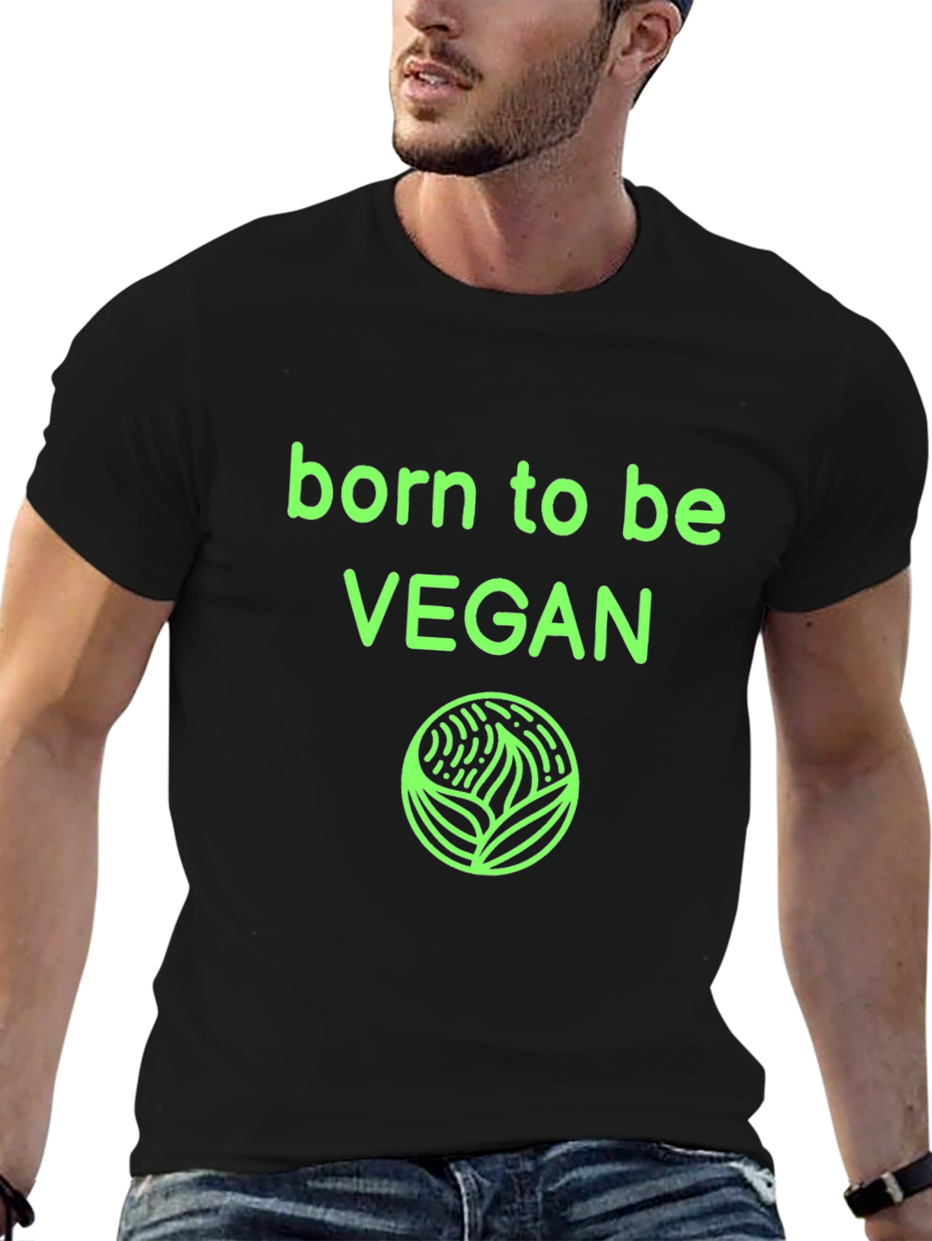 Born To Be Vegan Tee