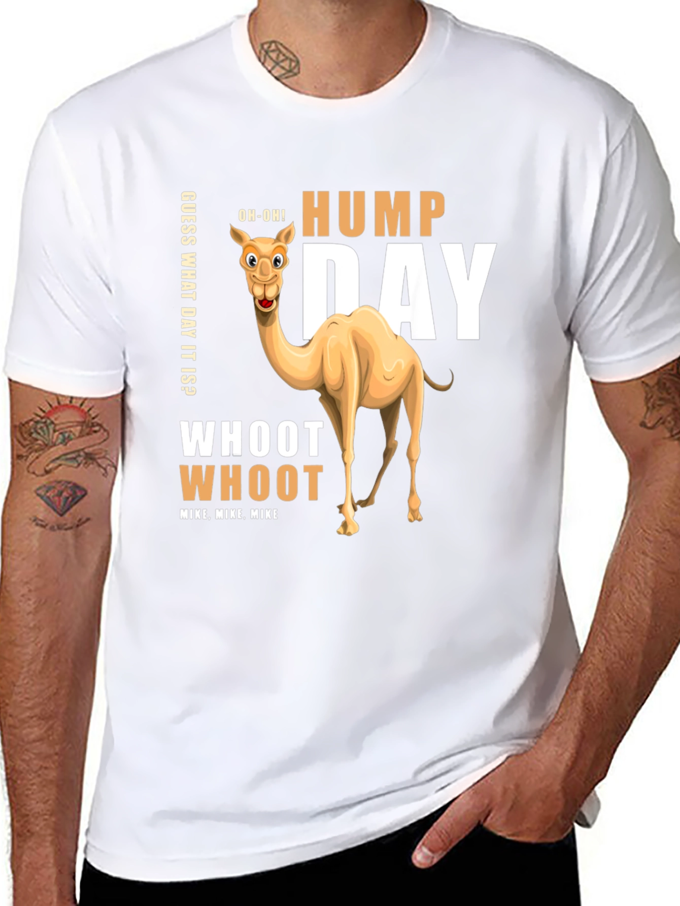 Hump Day Camel T-Shirt Funny Wednesday Tee