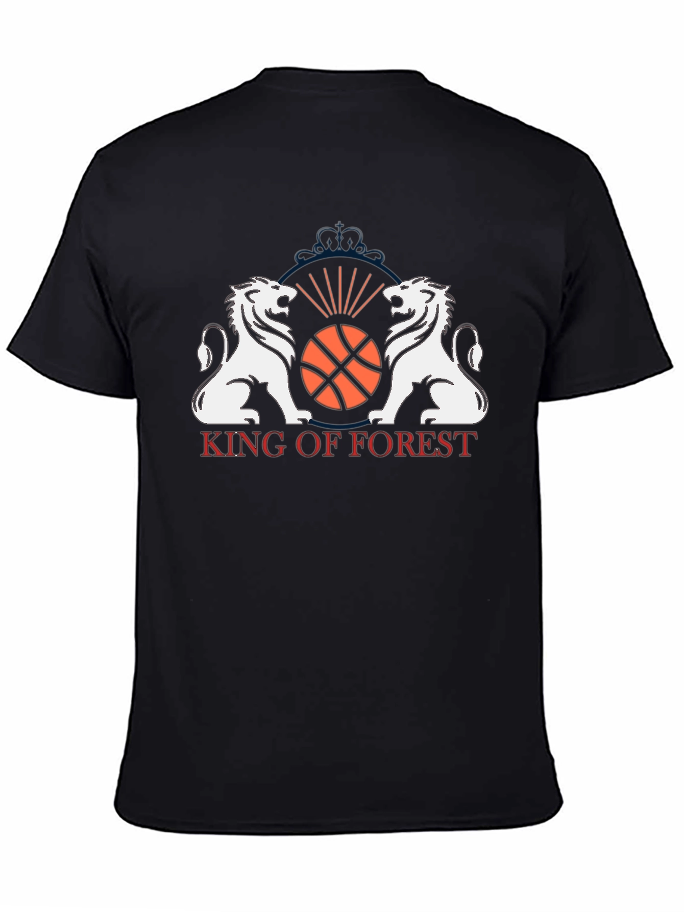 King of Forest Basketball Graphic Tee