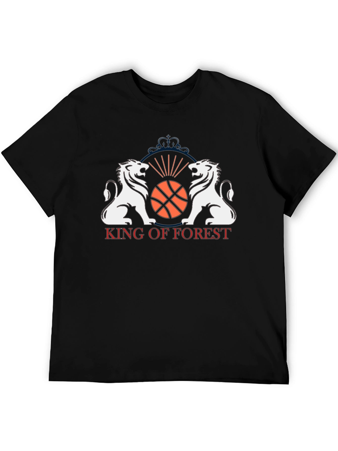 King of Forest Basketball Graphic Tee