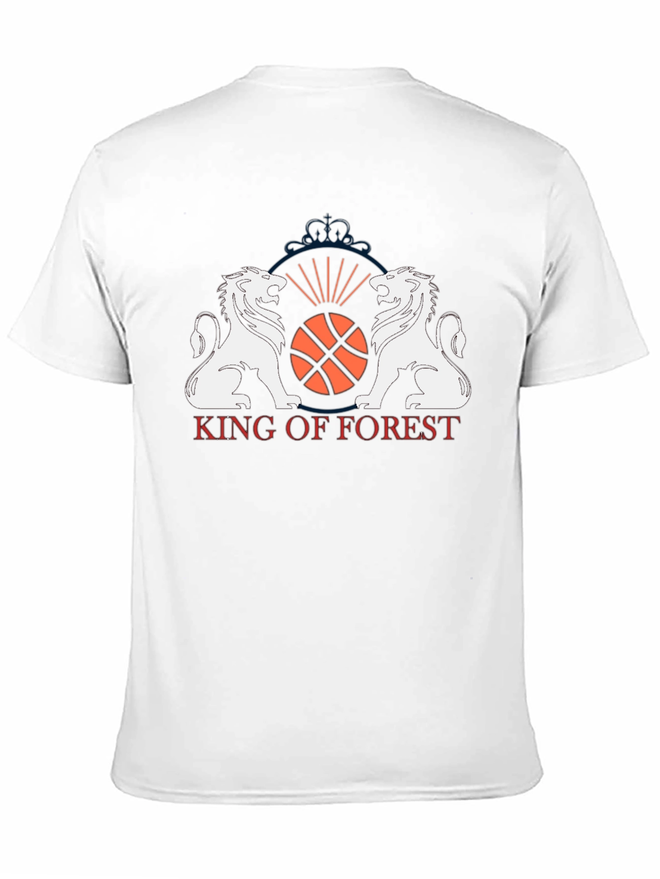 King of Forest Basketball Graphic Tee