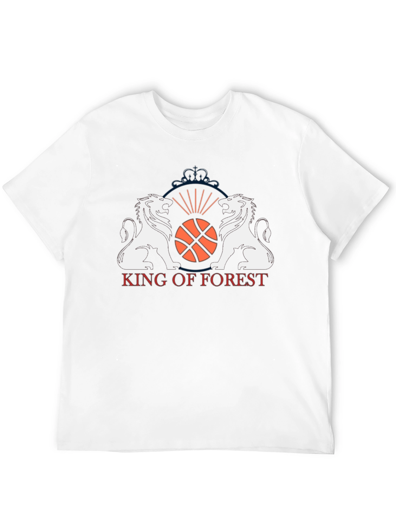 King of Forest Basketball Graphic Tee