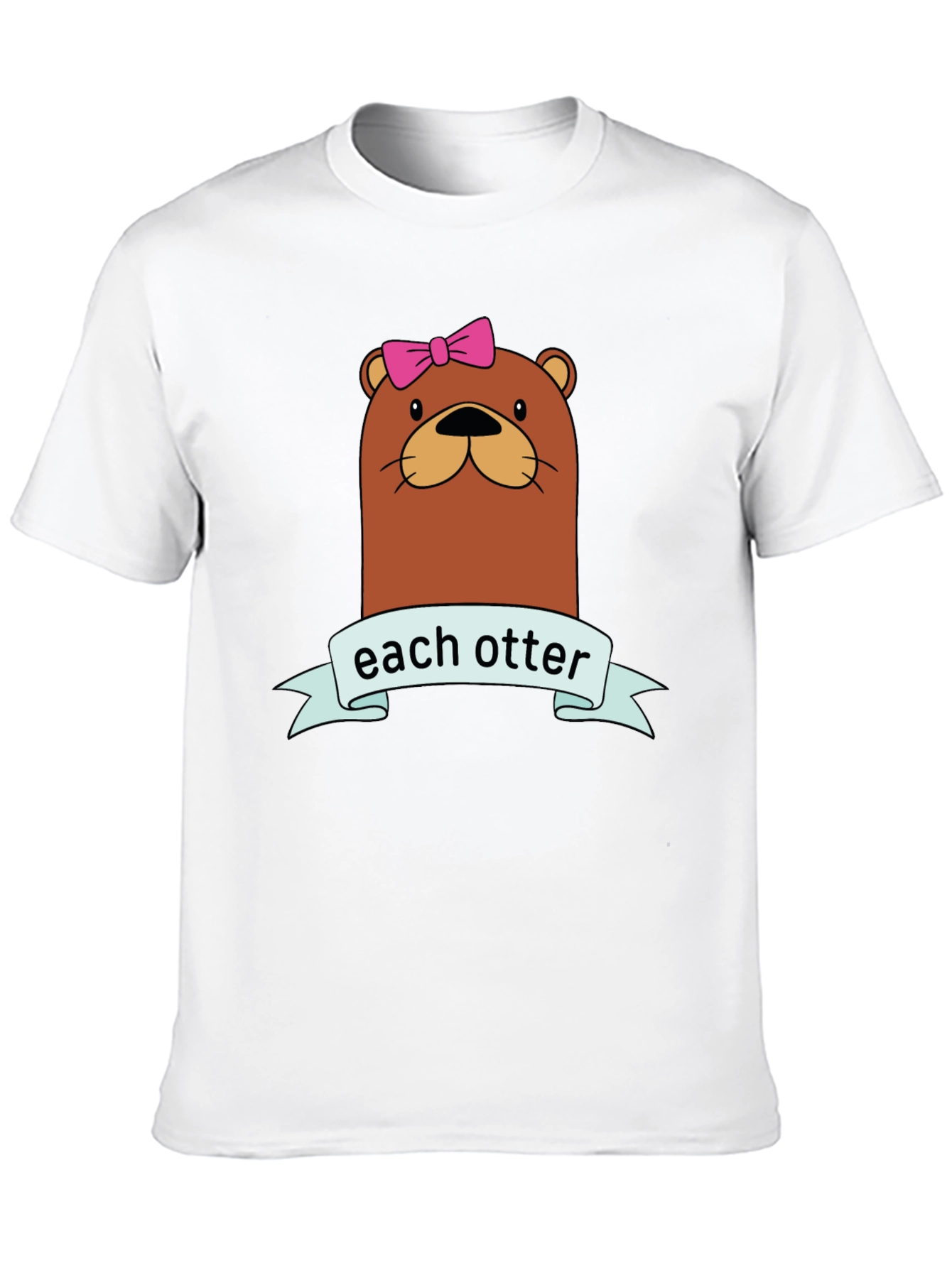Cute Otter Graphic T-Shirt - Each Otter