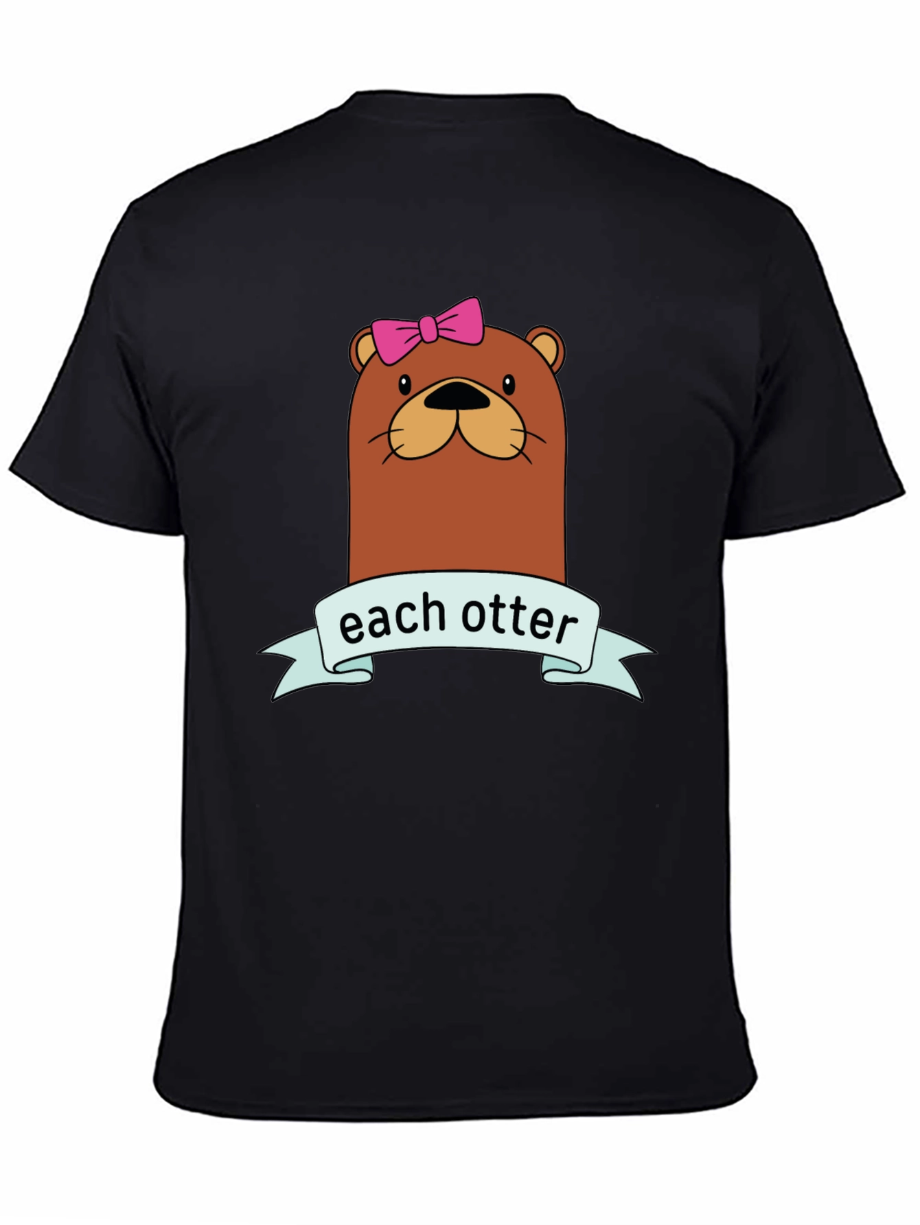 Cute Otter Graphic T-Shirt - Each Otter