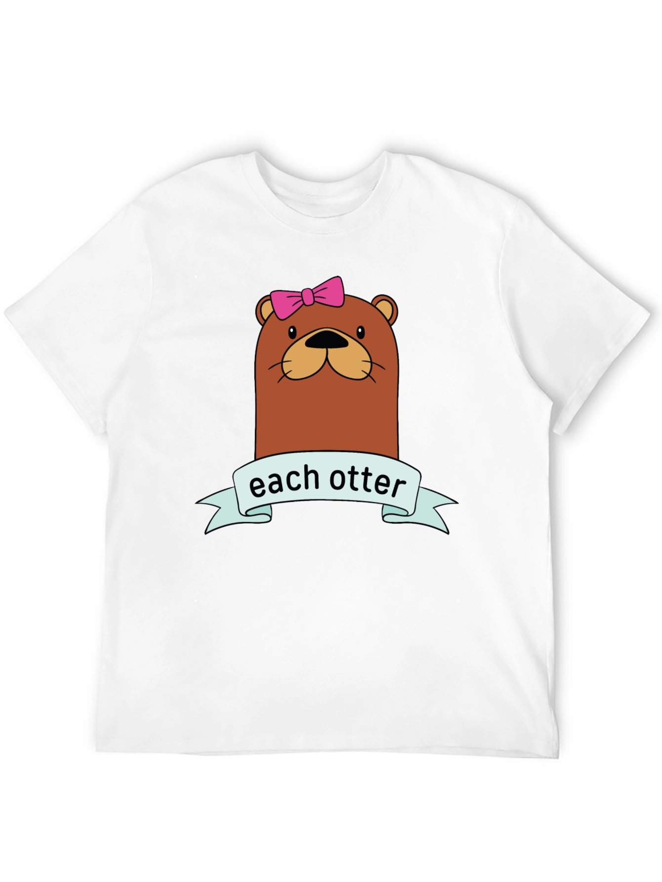 Cute Otter Graphic T-Shirt - Each Otter