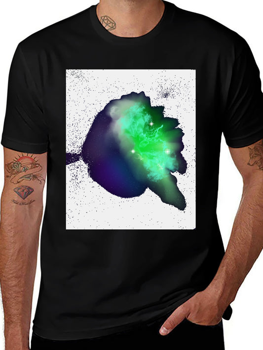 Nebula Graphic Black T-Shirt