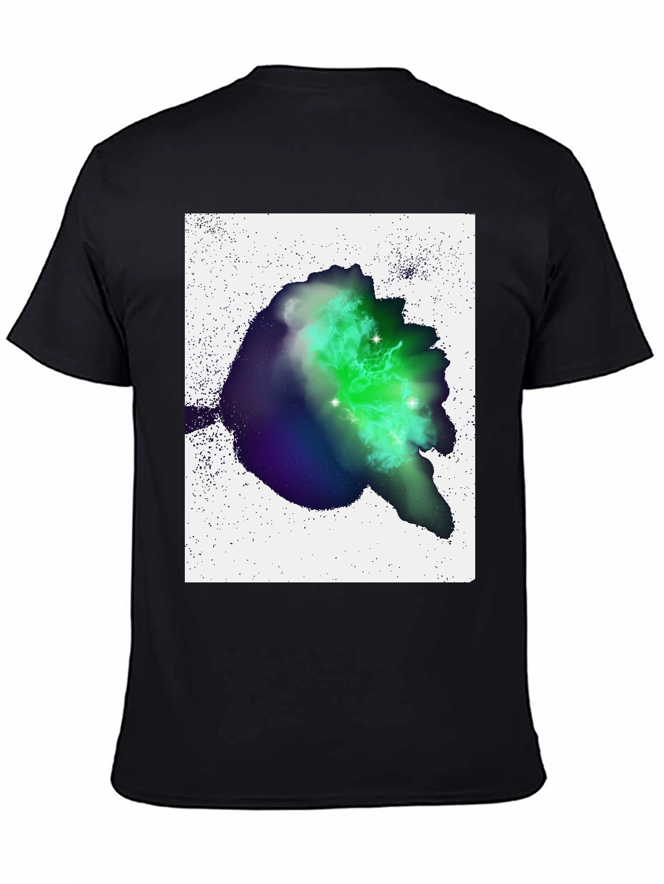 Nebula Graphic Black T-Shirt