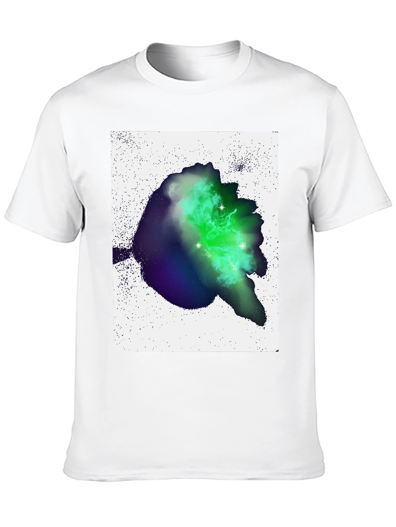 Nebula Graphic Black T-Shirt