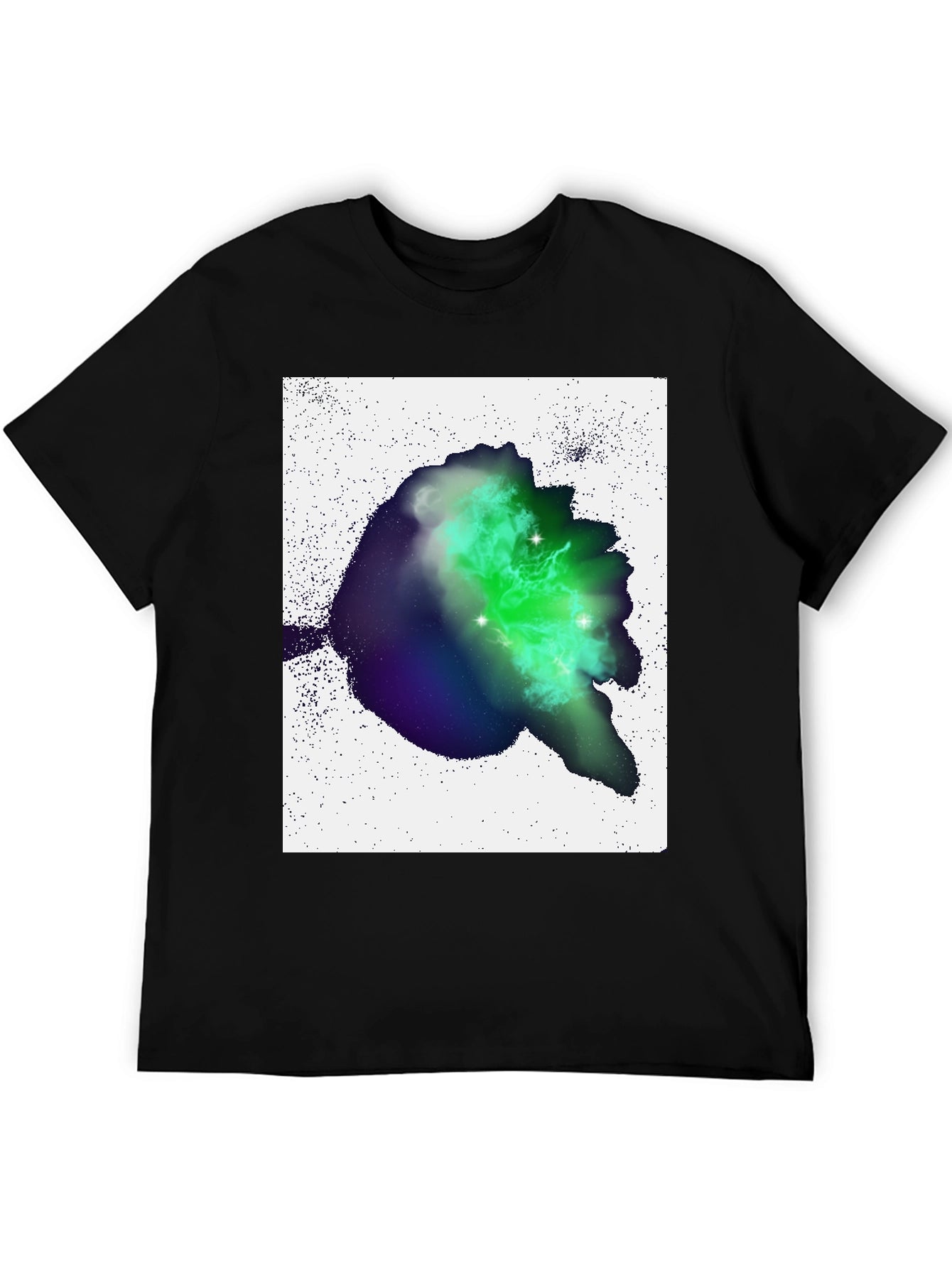 Nebula Graphic Black T-Shirt