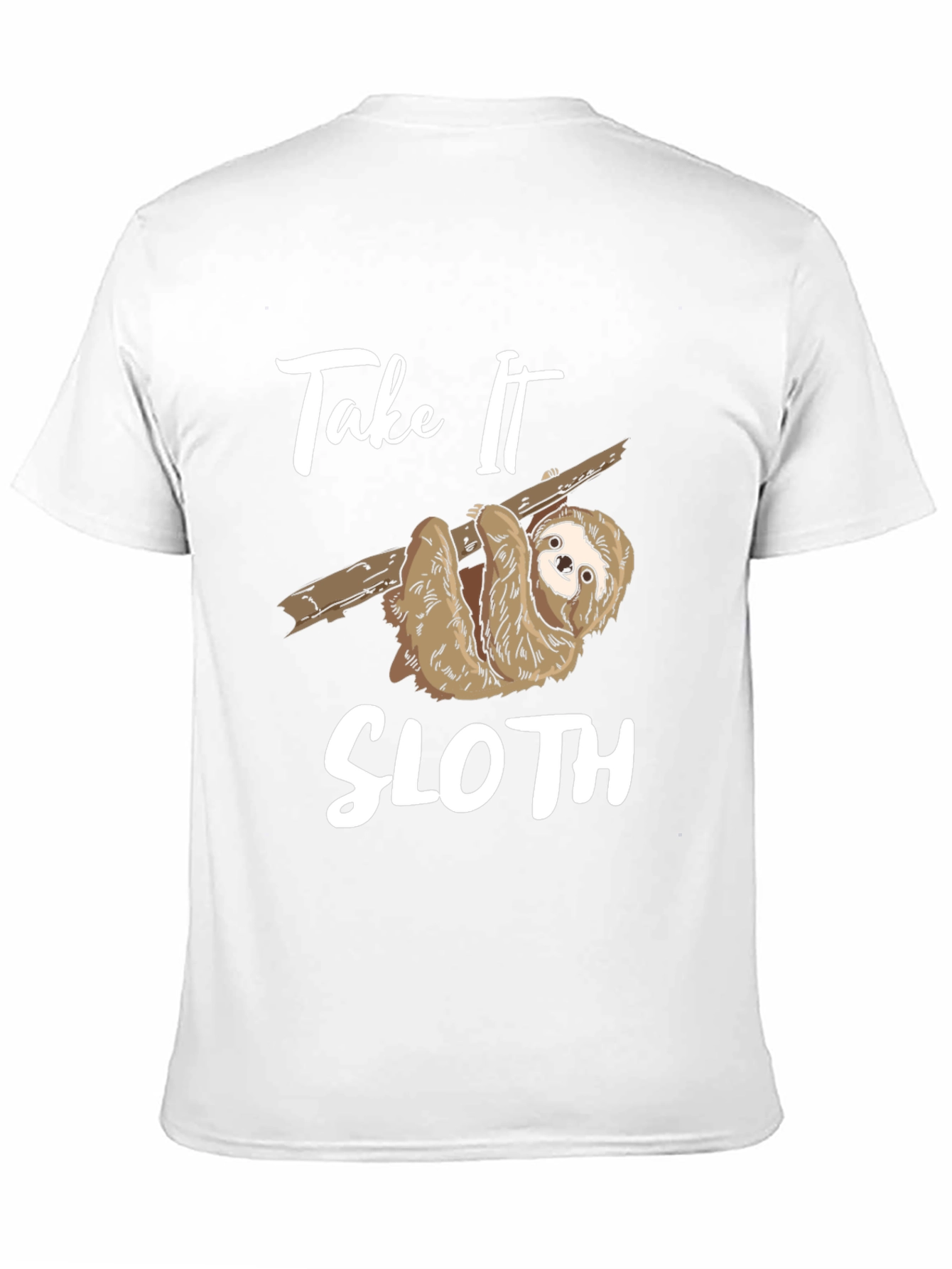 Take it Sloth T-Shirt Funny Lazy Animal Tee