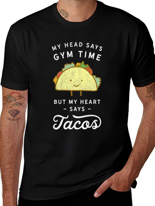 Funny Gym Time Taco T-Shirt