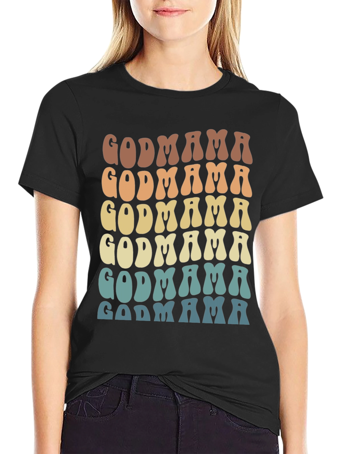 Retro Godmama Graphic T-Shirt