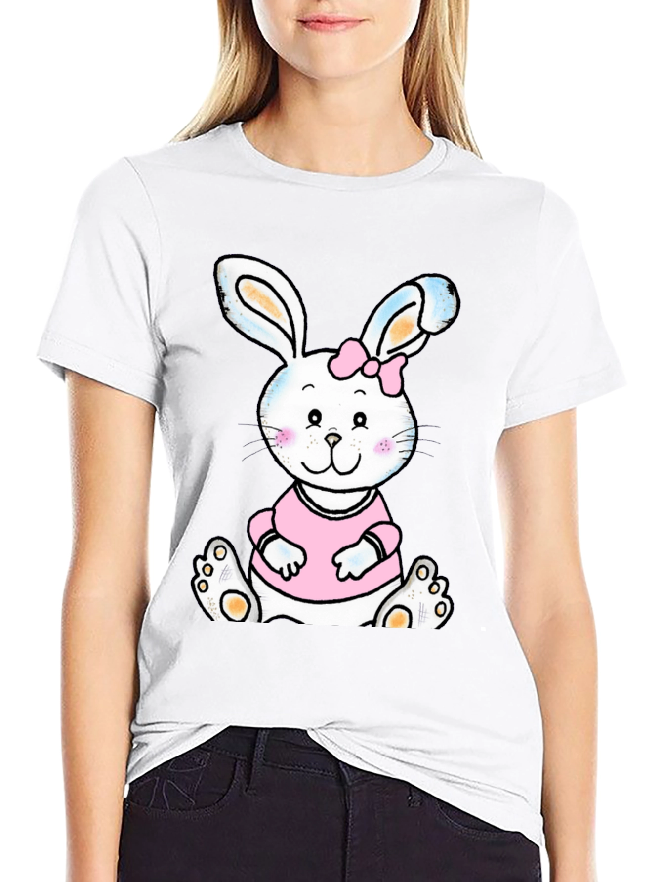 Cute Bunny T-Shirt - Easter Style