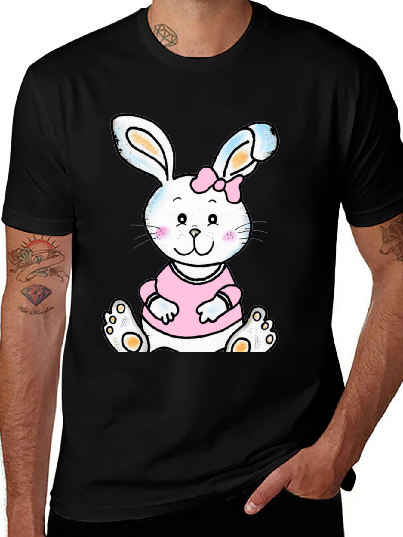 Cute Bunny T-Shirt - Easter Style