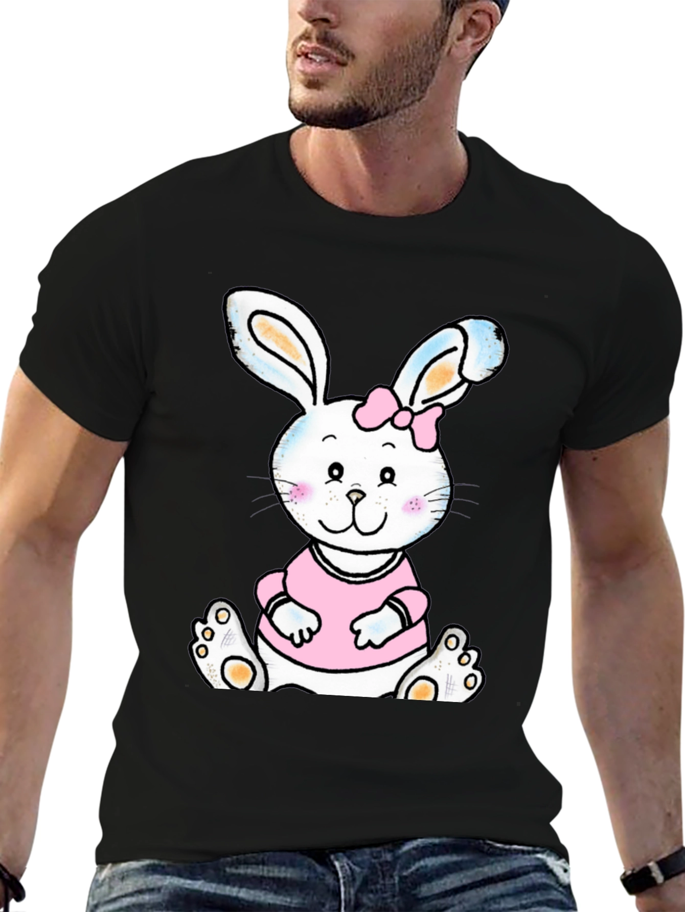 Cute Bunny T-Shirt - Easter Style