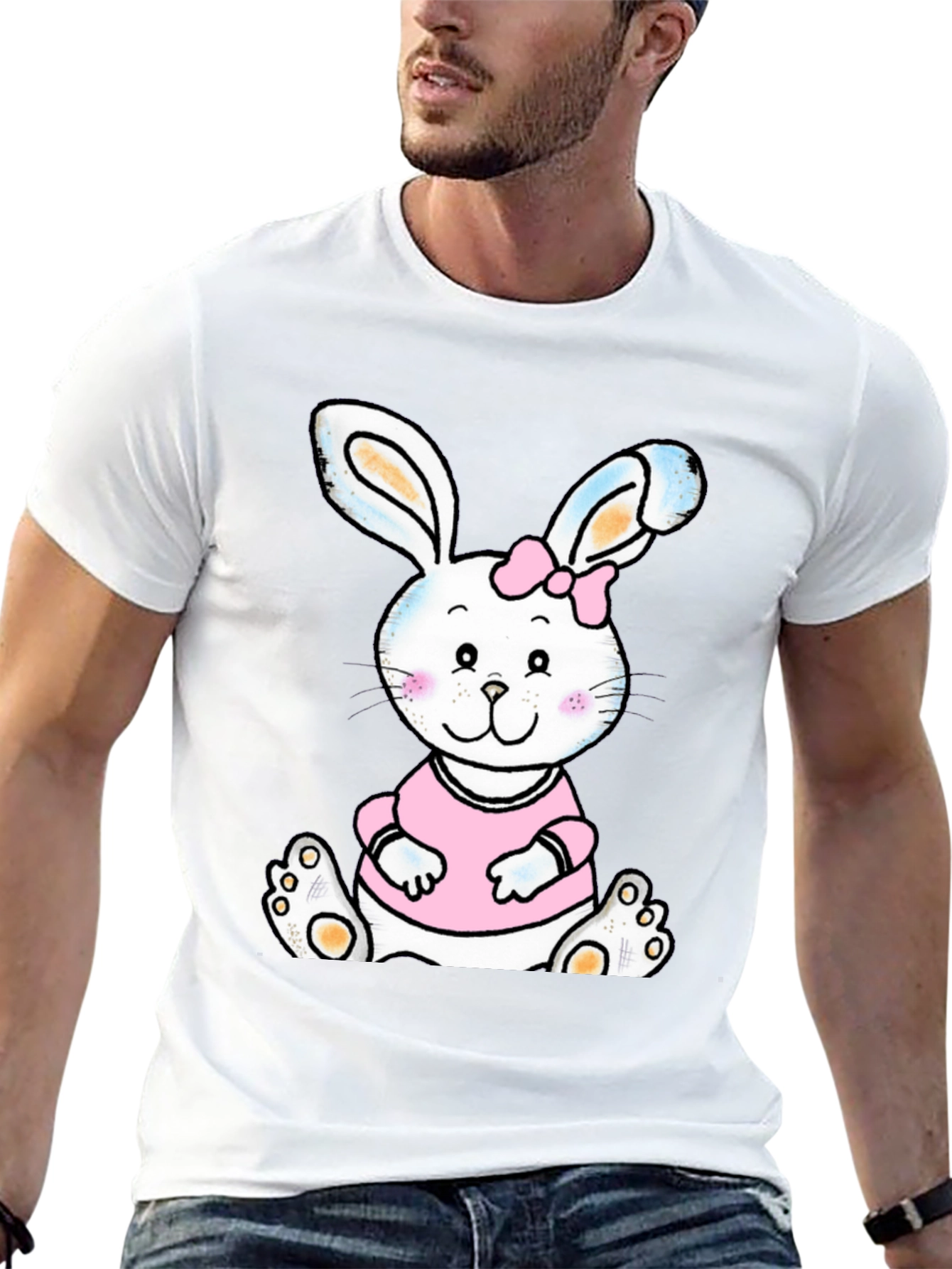 Cute Bunny T-Shirt - Easter Style