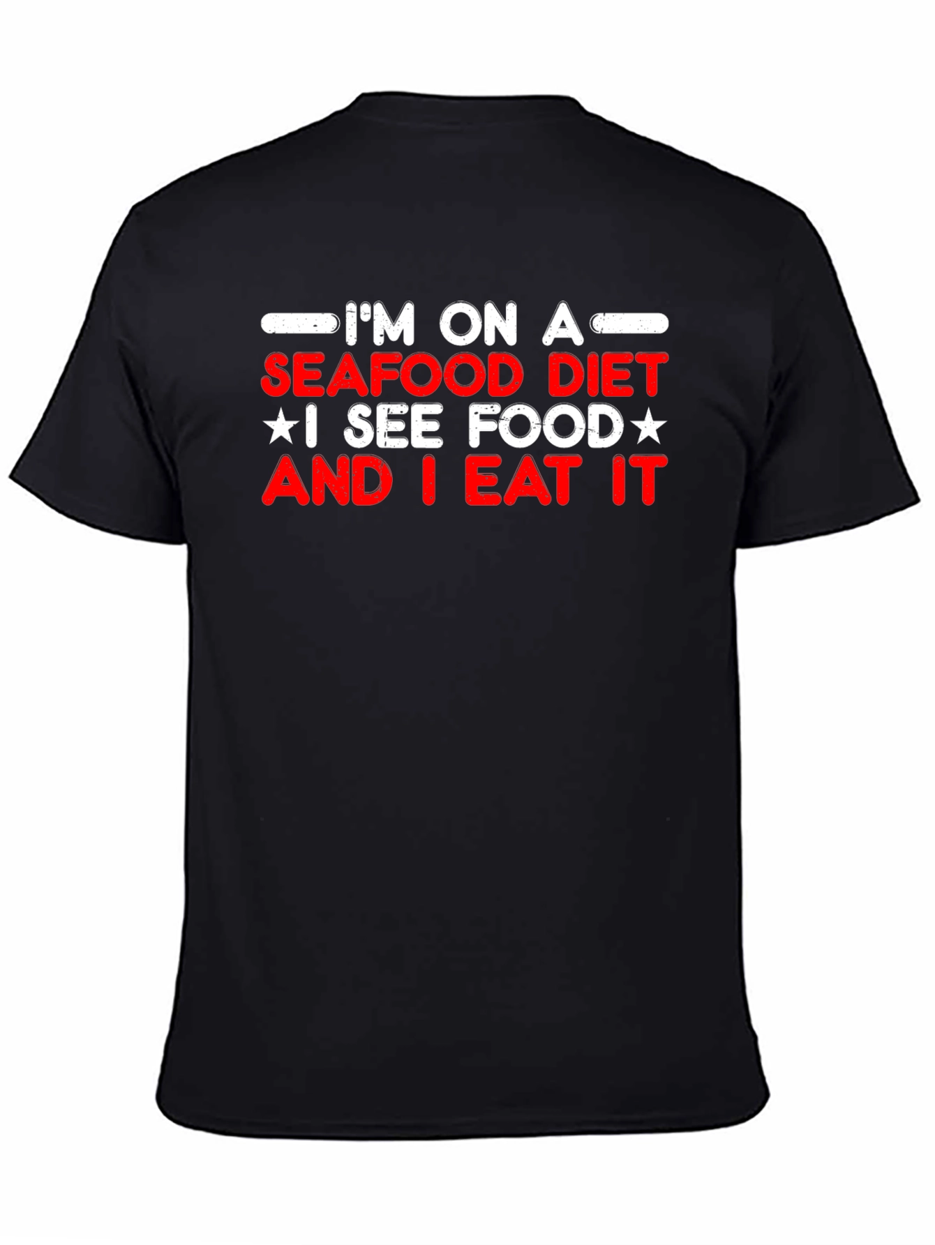 Seafood Diet Graphic Tee - Eat What You See!