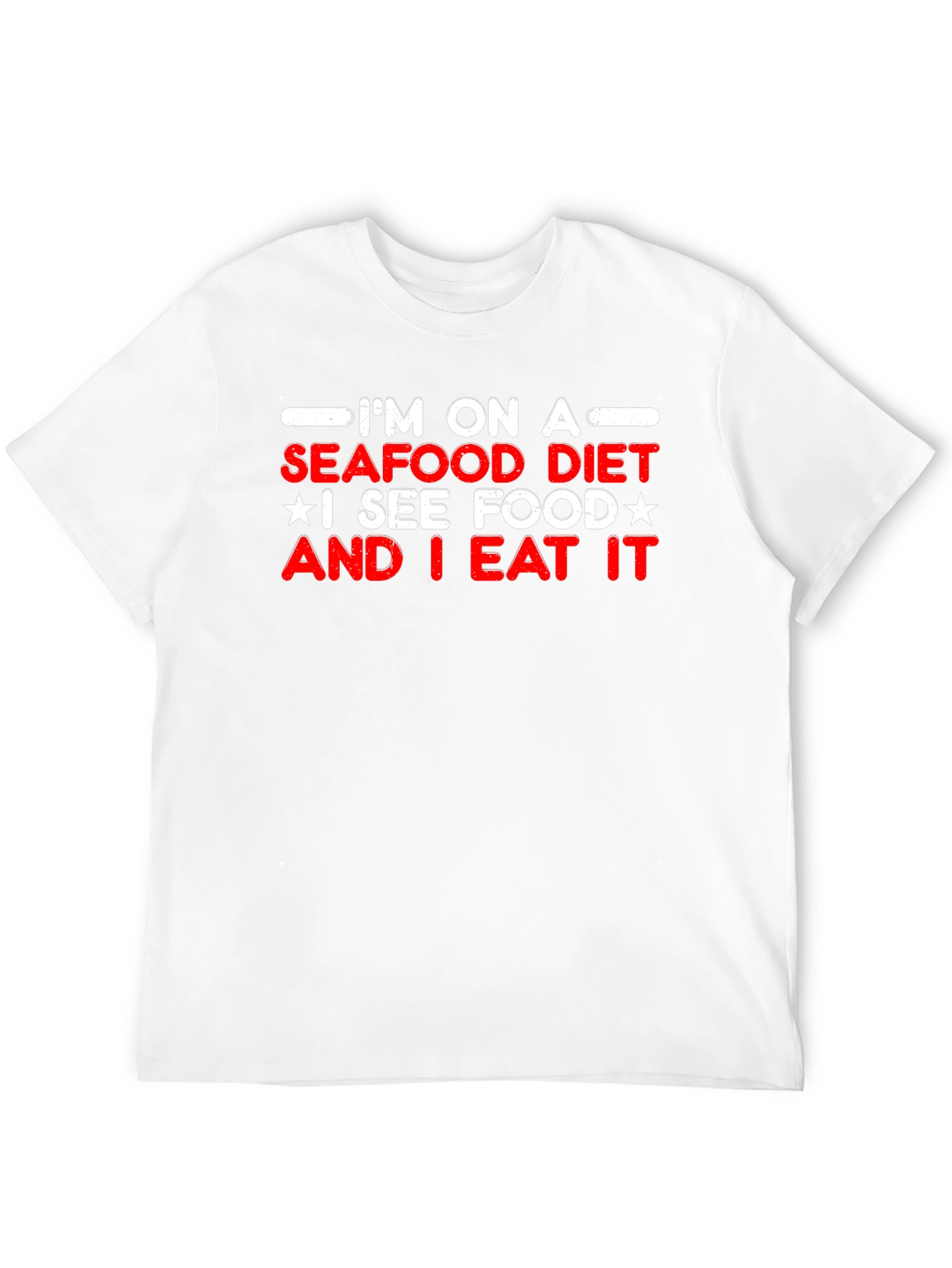 Seafood Diet Graphic Tee - Eat What You See!