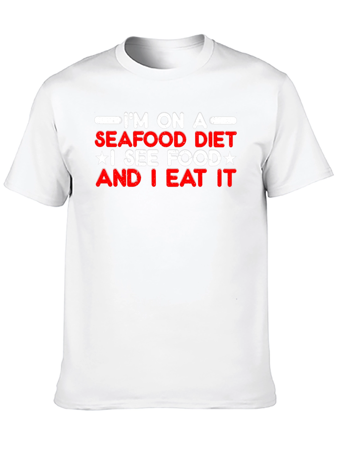 Seafood Diet Graphic Tee - Eat What You See!