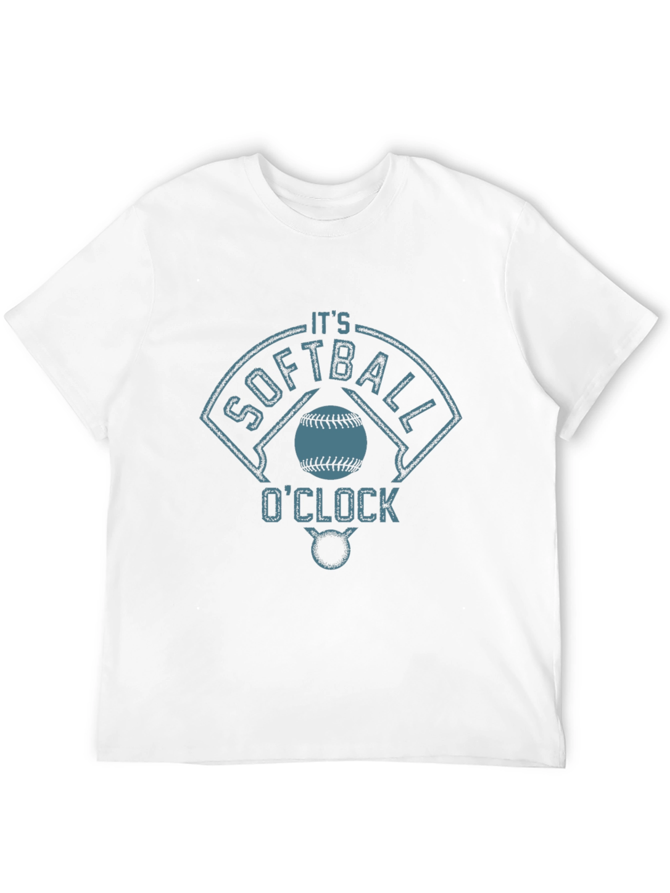 Softball OClock Mens Graphic Tee
