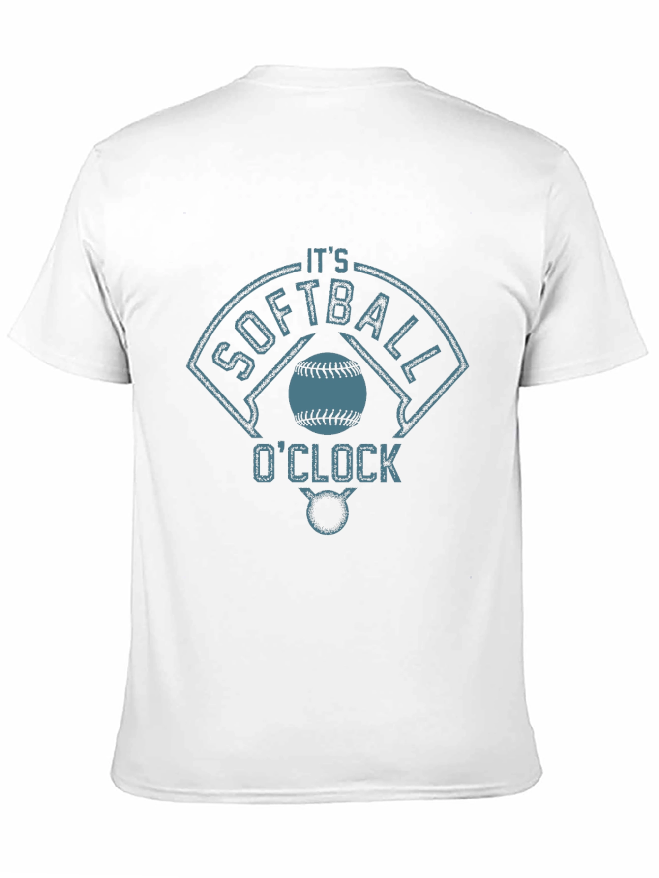 Softball OClock Mens Graphic Tee