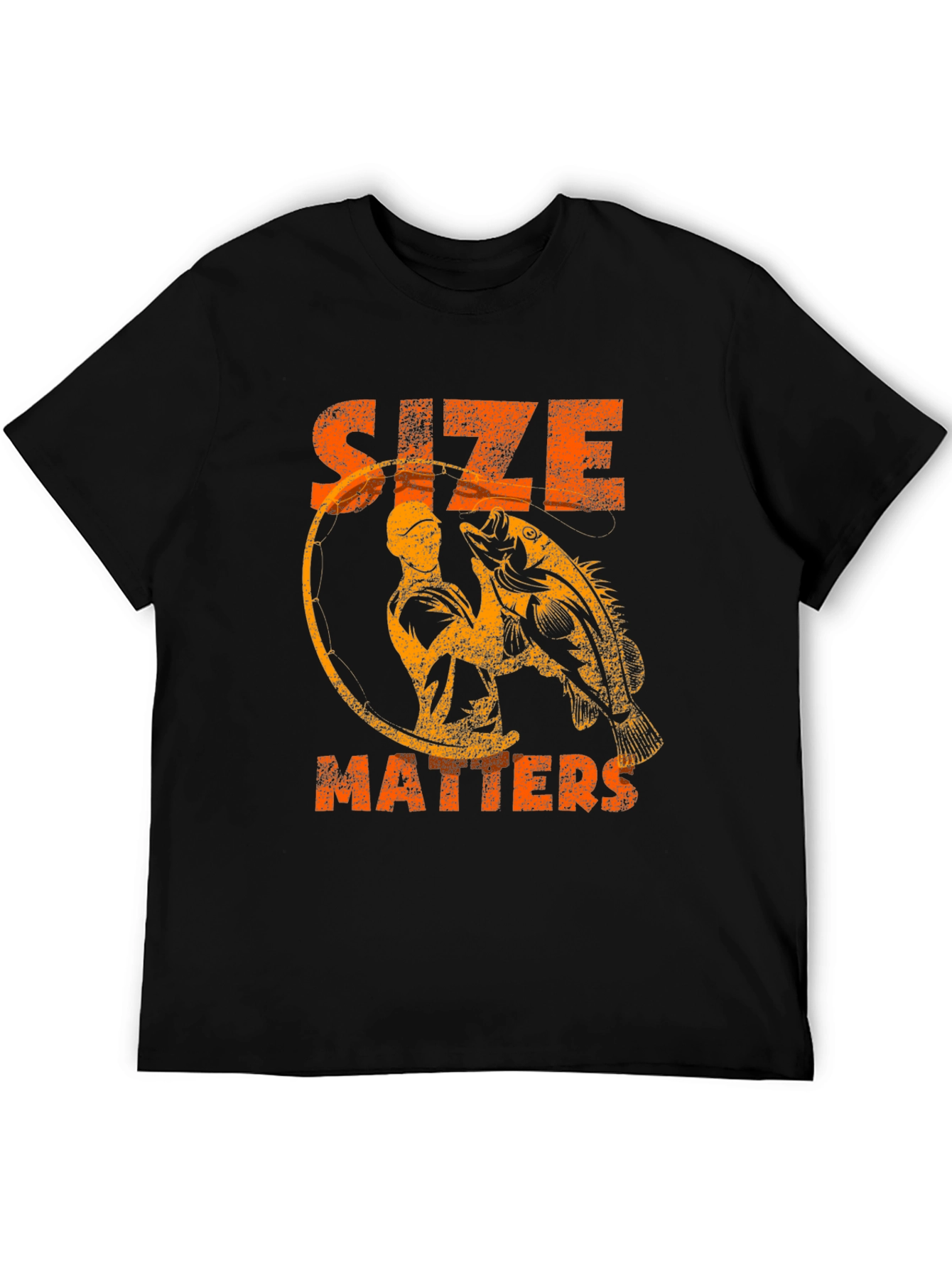 Size Matters Fishing Graphic Tee