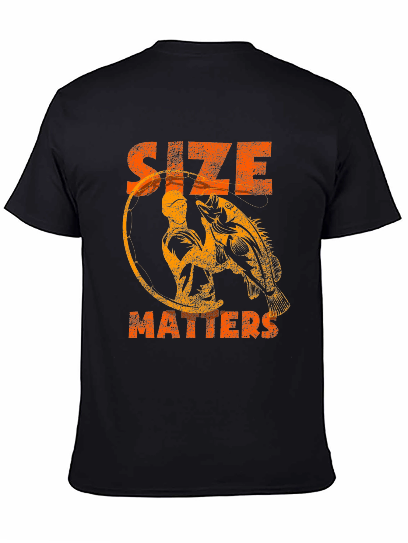 Size Matters Fishing Graphic Tee