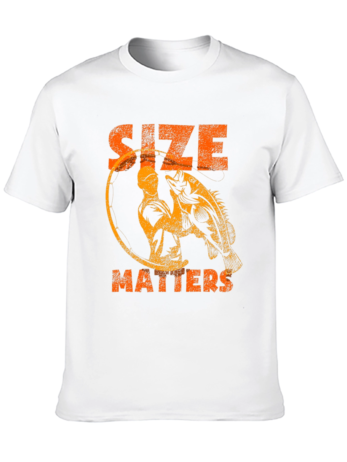 Size Matters Fishing Graphic Tee