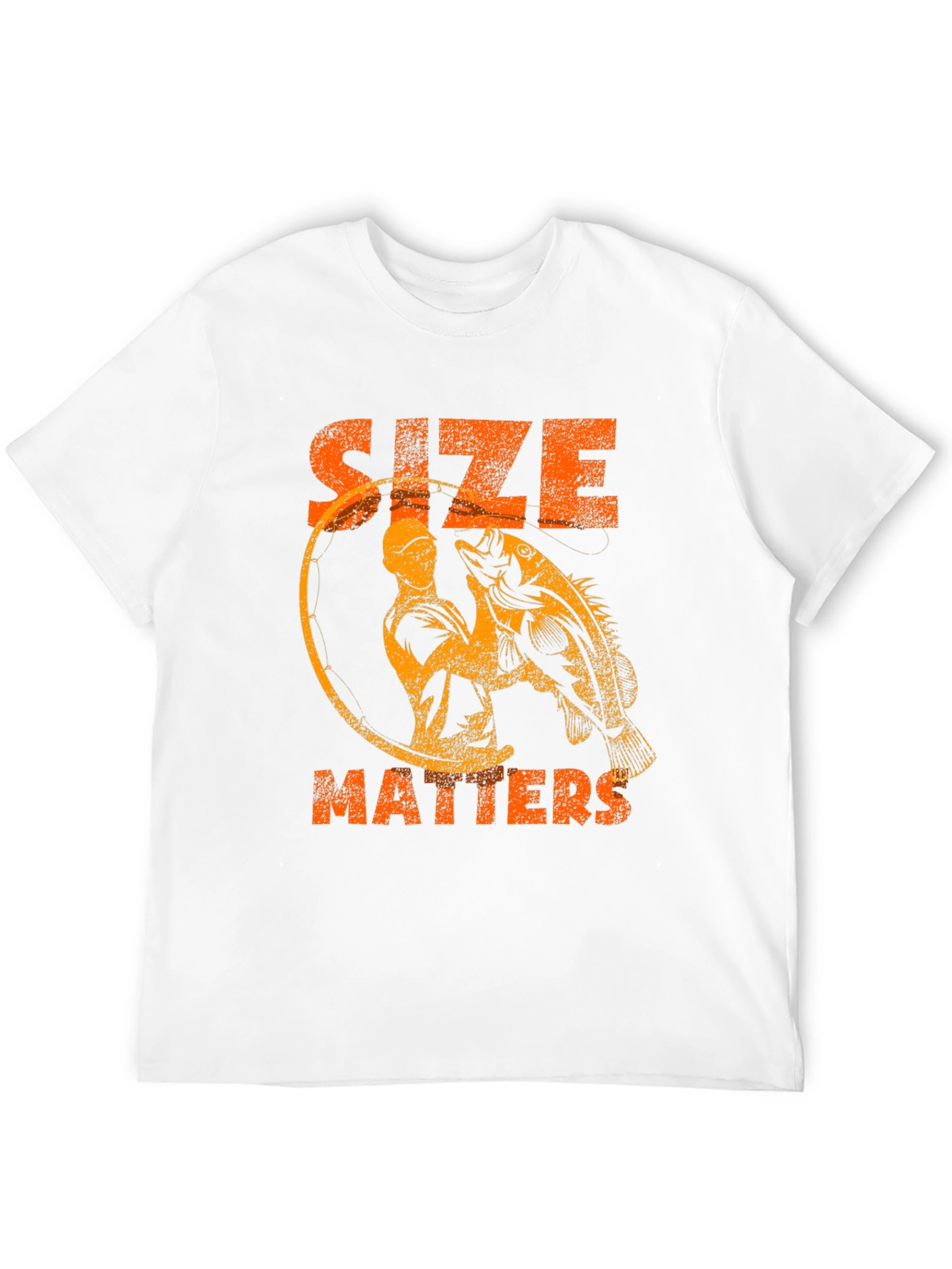 Size Matters Fishing Graphic Tee