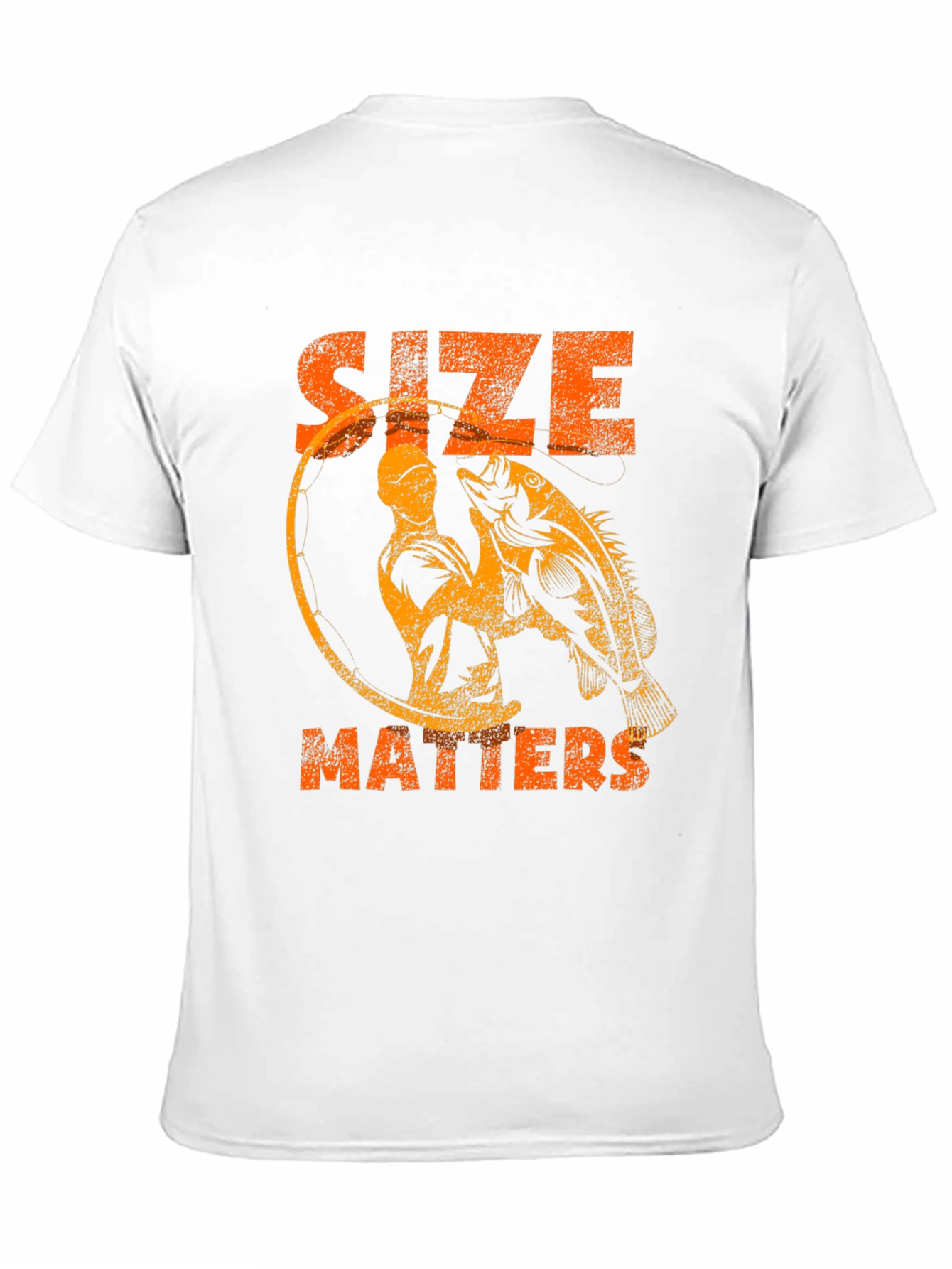 Size Matters Fishing Graphic Tee