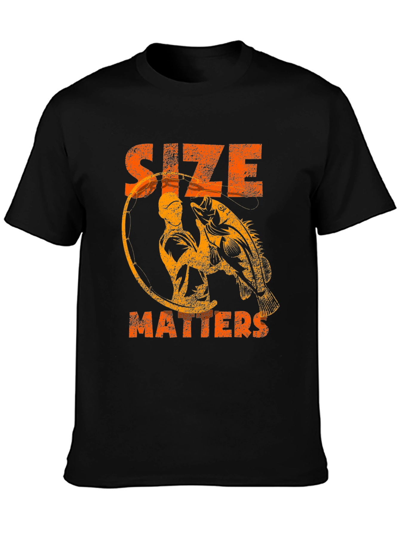 Size Matters Fishing Graphic Tee